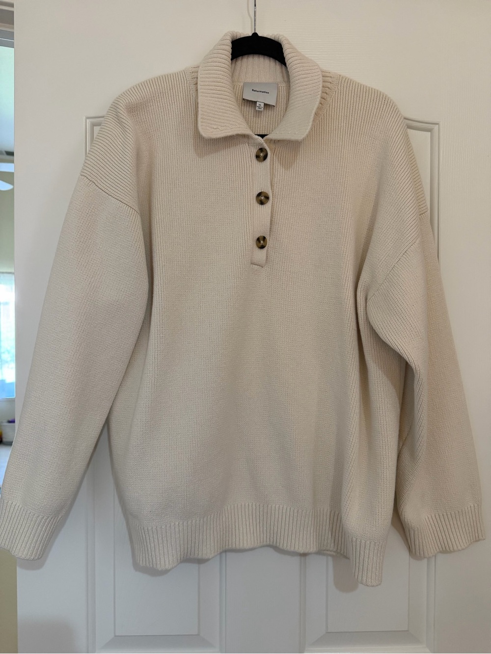Reformation sweater, size XL